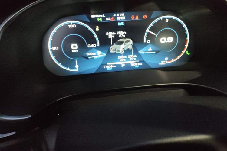 Used Haval H6 2021 2.0 GDIT Automatic GT Luxury Edition Odometer Close Up