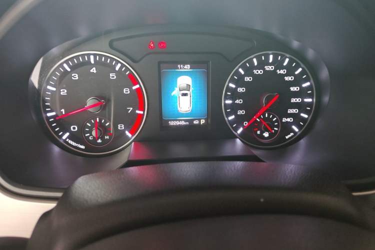 Used Haval H6 2021 Sport Edition 1.5T Automatic Elite Smart Connectivity Model with Hexagonal Grille Odometer Close Up