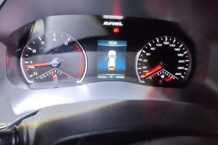Used Haval H6 2021 National Trend Edition 1.5T Automatic Urban Version Odometer Close Up