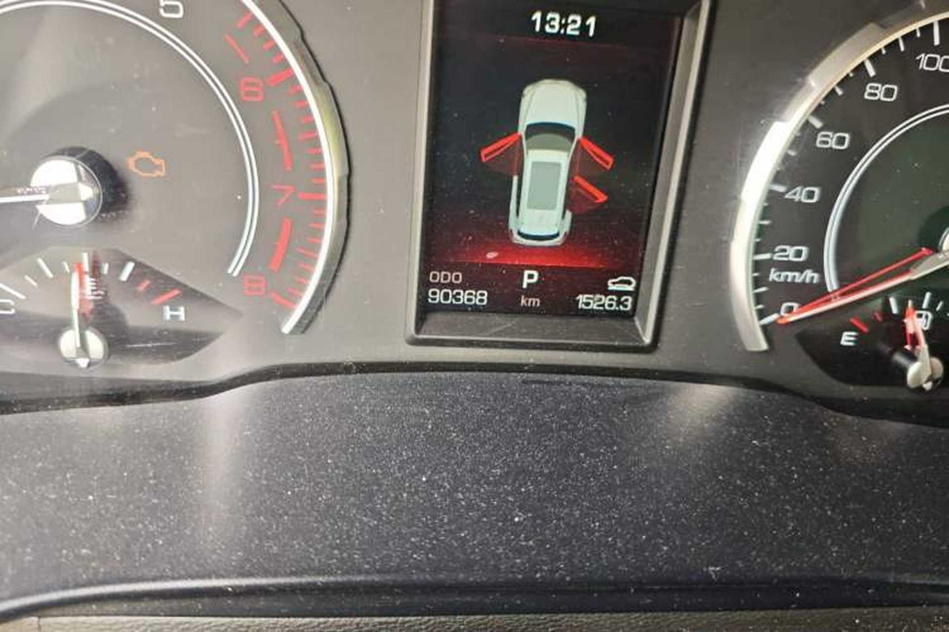 Used Haval H6 2021 1.5 GDIT Automatic Champion Edition Odometer Close Up