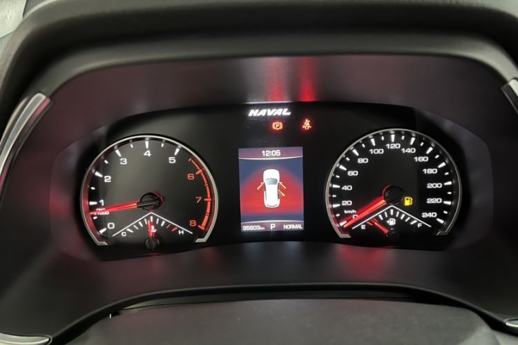 Used Haval H6 2021 National Trend Edition 1.5T Automatic Urban Version Odometer Close Up