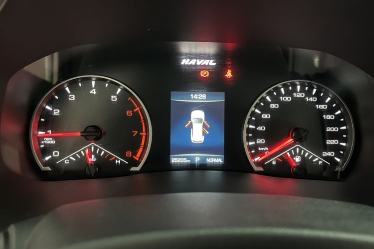 Used Haval H6 2021 National Trend Edition 1.5T Automatic Urban Version Odometer Close Up