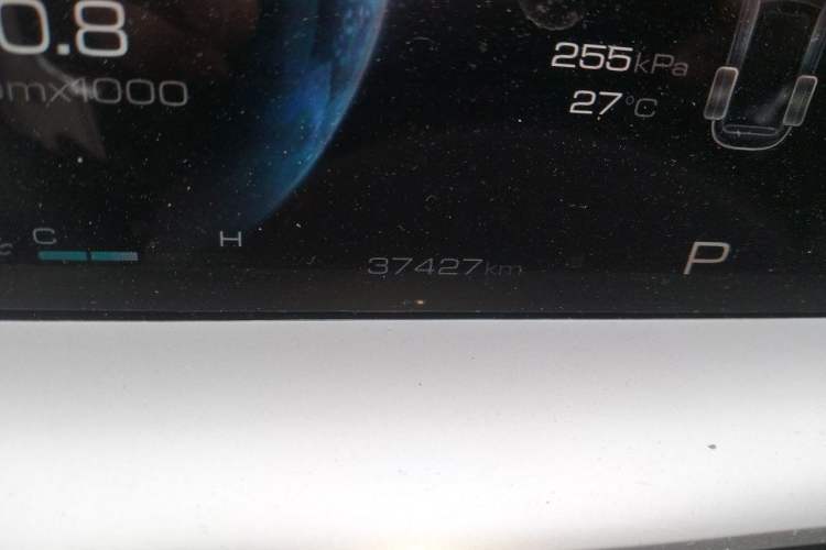 Used Haval H6 2021 3rd Generation 1.5T Automatic Two-Wheel Drive Pro Odometer Close Up
