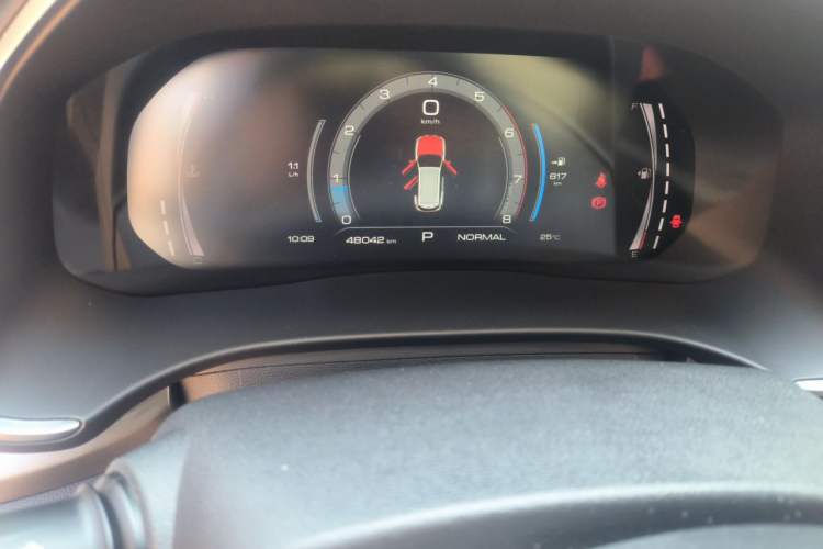 Used Haval H6 2021 China Trend Edition 1.5 GDIT Automatic Champion Version Odometer Close Up