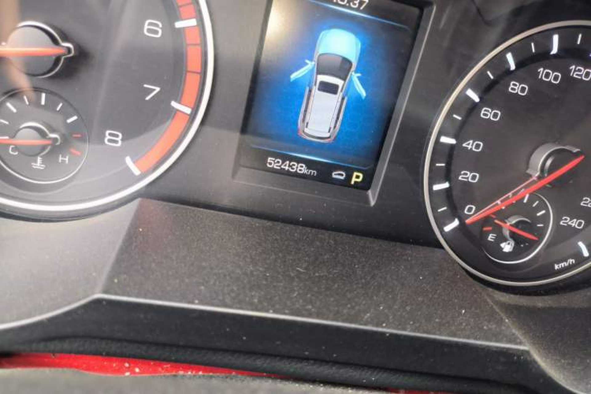 Used Haval H6 2021 Sport Edition 1.5T Automatic Elite Smart Connectivity Model with Hexagonal Grille Odometer Close Up