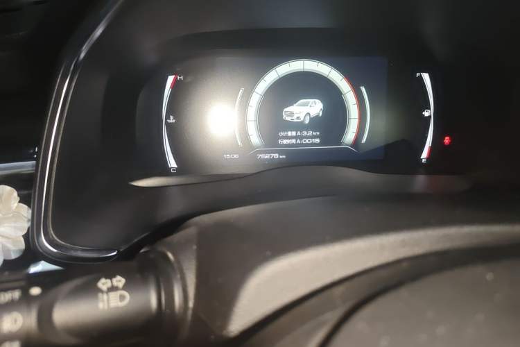 Used Haval H6 2021 National Trend Edition 1.5T Automatic Champion Version Odometer Close Up