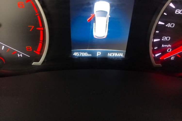 Used Haval H6 2021 National Trend Edition 1.5T Automatic Urban Version Odometer Close Up