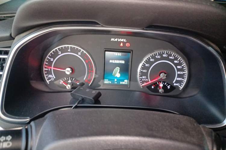 Used Haval H6 2021 1.5T Automatic Champion Edition Odometer Close Up