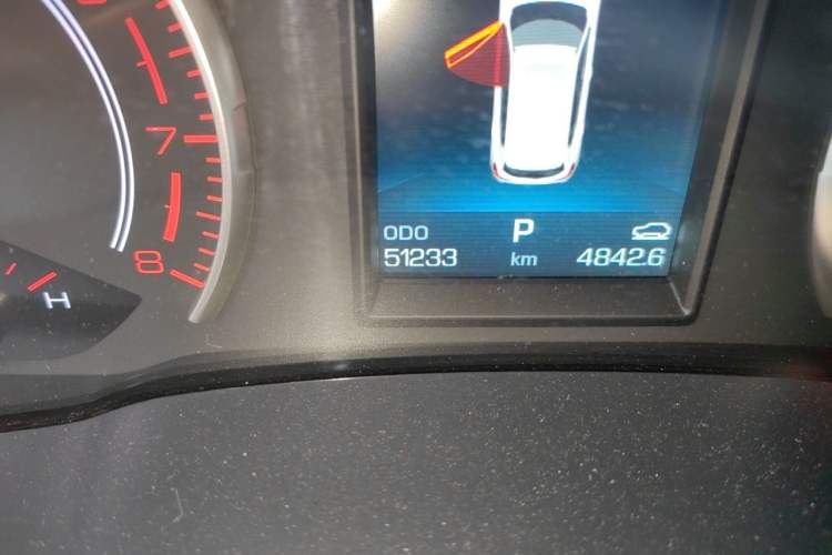 Used Haval H6 2021 1.5T Automatic Urban Edition Odometer Close Up