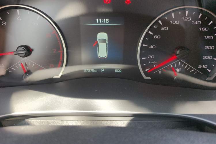 Used Haval H6 2021 National Trend Edition 1.5T Automatic Urban Version Odometer Close Up