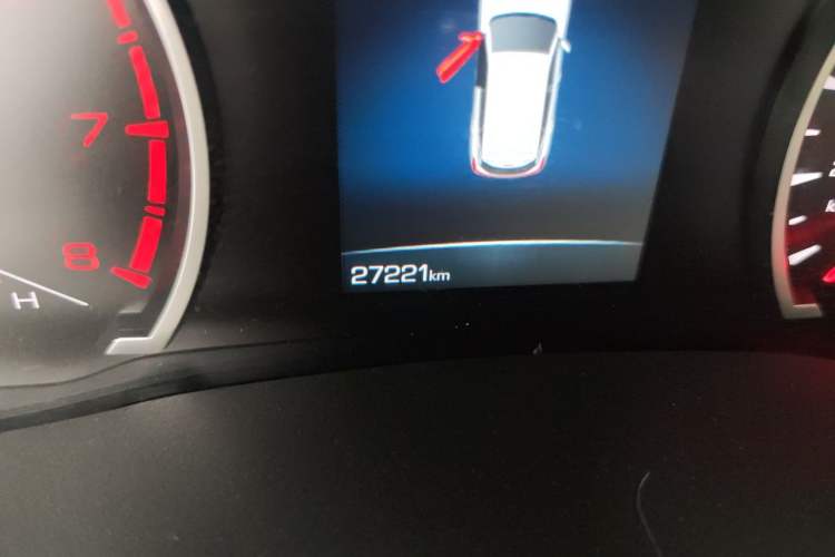 Used Haval H6 2021 National Trend Edition 1.5T Automatic Urban Version Odometer Close Up