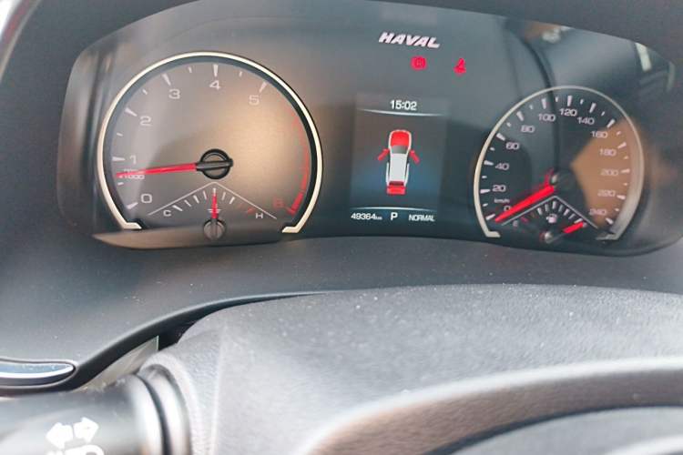 Used Haval H6 2021 National Trend Edition 1.5T Automatic Urban Version Odometer Close Up