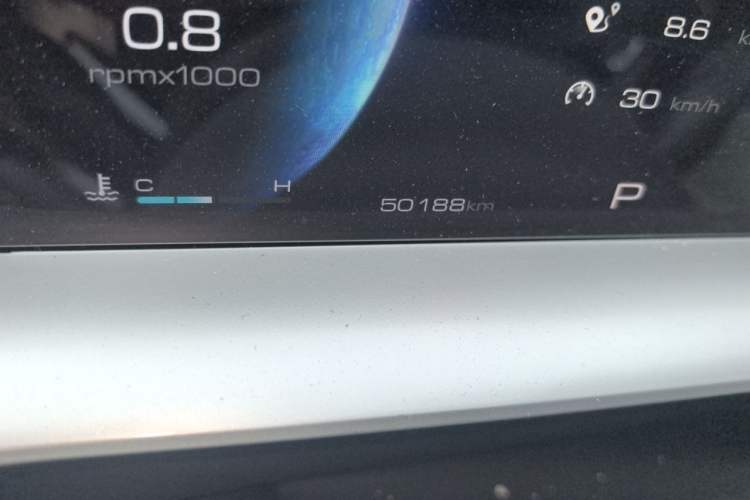 Used Haval H6 2021 3rd Generation 1.5T Automatic Two-Wheel-Drive Supreme Odometer Close Up