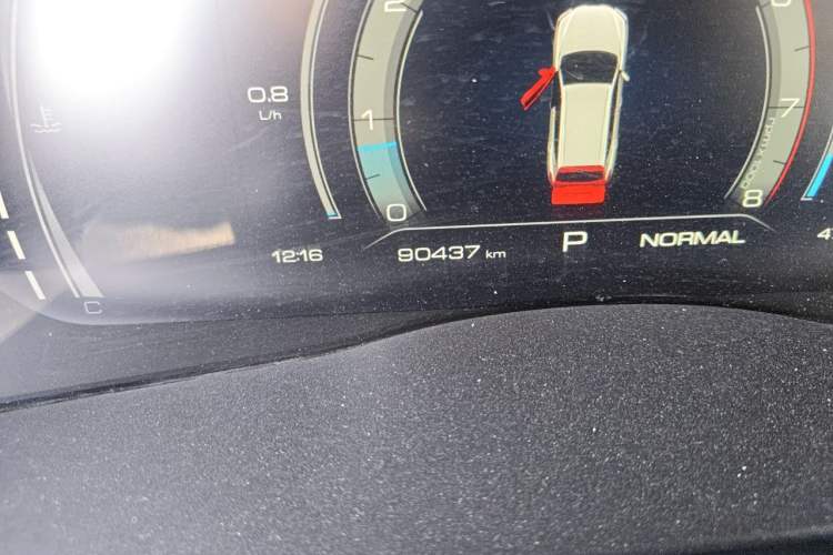 Used Haval H6 2021 National Trend Edition 1.5T Automatic Champion Version Odometer Close Up
