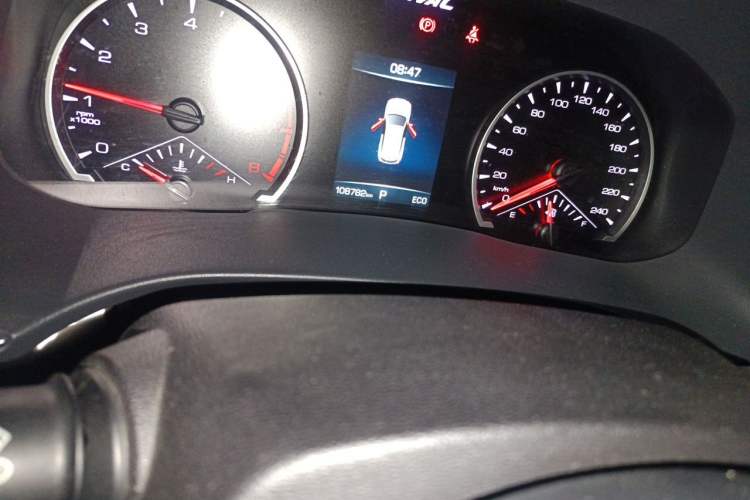 Used Haval H6 2021 National Trend Edition 1.5T Automatic Urban Version Odometer Close Up