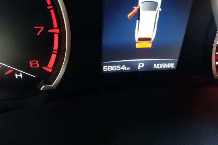 Used Haval H6 2021 National Trend Edition 1.5T Automatic Urban Version Odometer Close Up