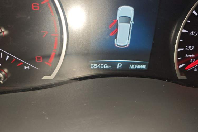 Used Haval H6 2021 National Trend Edition 1.5T Automatic Urban Version Odometer Close Up