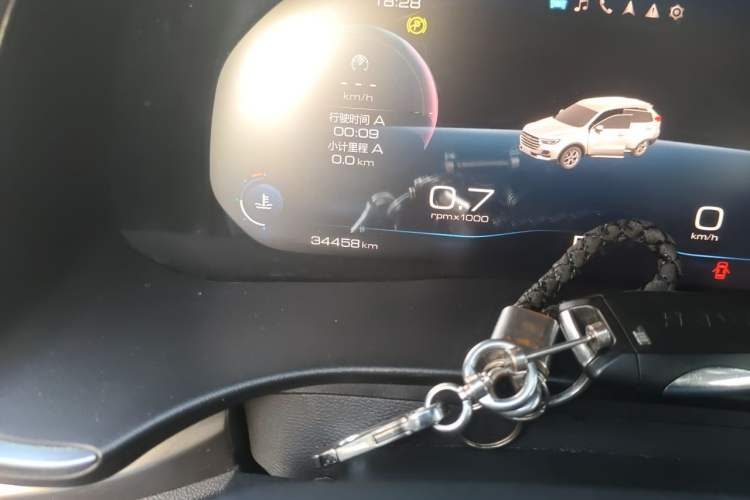 Used Haval H6 2021 China Trend Edition 1.5 GDIT Automatic Champion Version Odometer Close Up