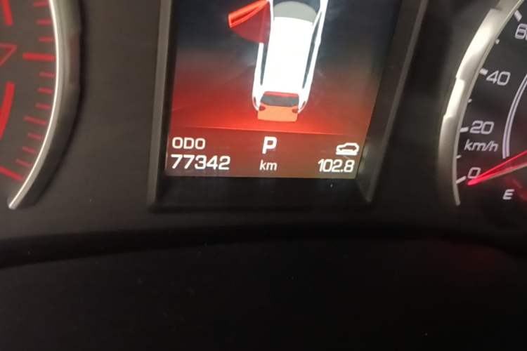 Used Haval H6 2021 2.0 GDIT Automatic GT Luxury Edition Odometer Close Up
