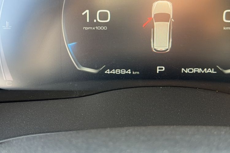 Used Haval H6 2021 National Trend Edition 1.5T Automatic Champion Version Odometer Close Up