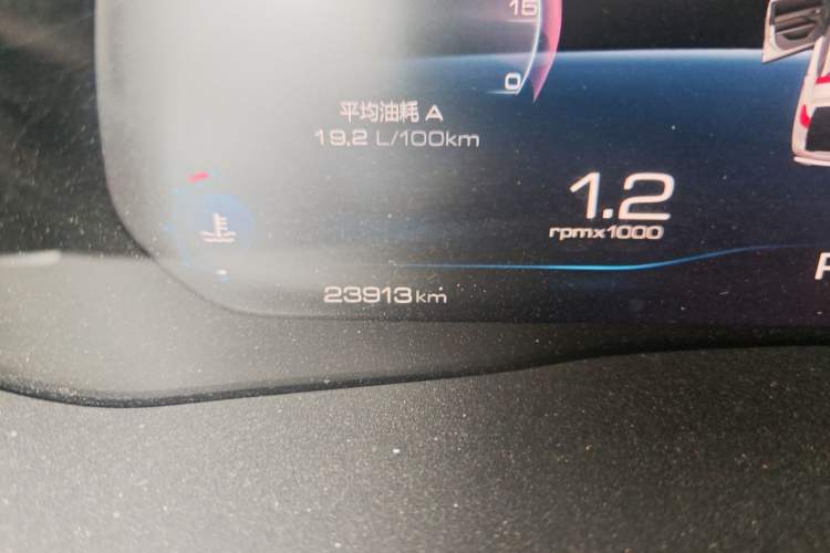 Used Haval H6 2021 China Trend Edition 1.5 GDIT Automatic Champion Version Odometer Close Up