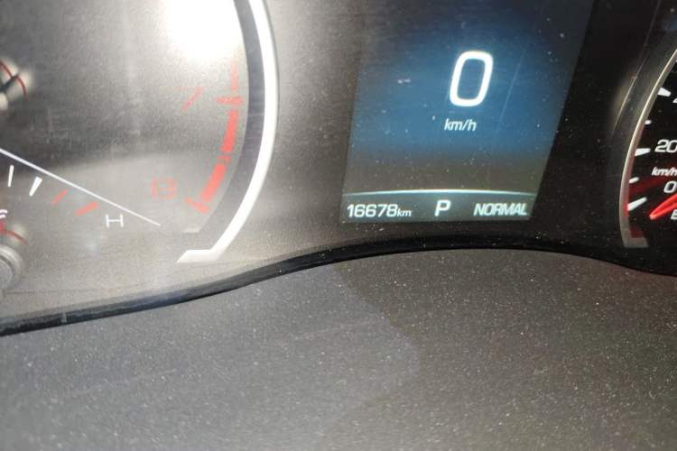 Used Haval H6 2021 National Trend Edition 1.5T Automatic Urban Version Odometer Close Up