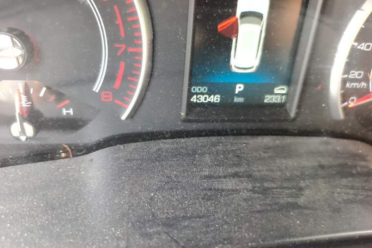 Used Haval H6 2021 1.5T Automatic Champion Edition Odometer Close Up