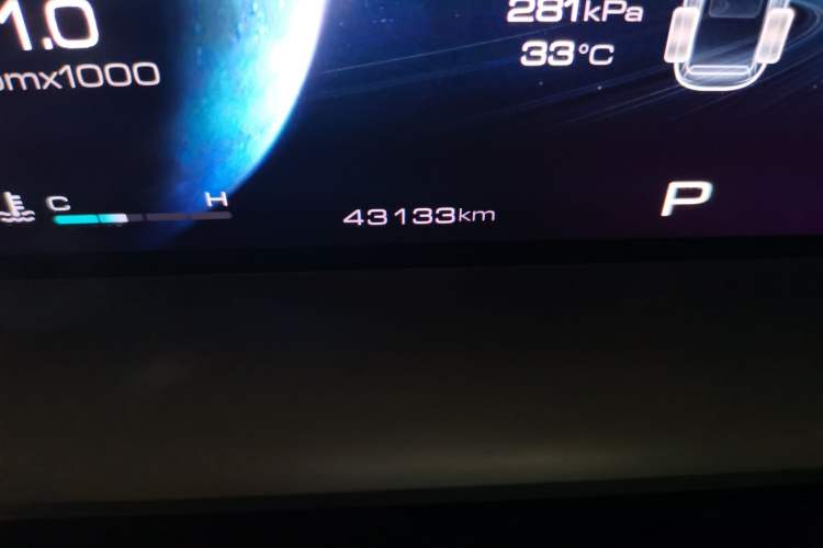 Used Haval H6 2021 3rd Generation 1.5T Automatic Two-Wheel Drive Pro Odometer Close Up