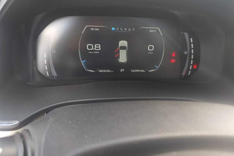 Used Haval H6 2021 China Trend Edition 1.5 GDIT Automatic Champion Version Odometer Close Up