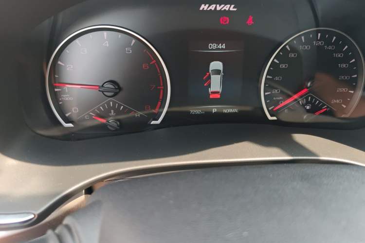 Used Haval H6 2021 National Trend Edition 1.5T Automatic Urban Version Odometer Close Up