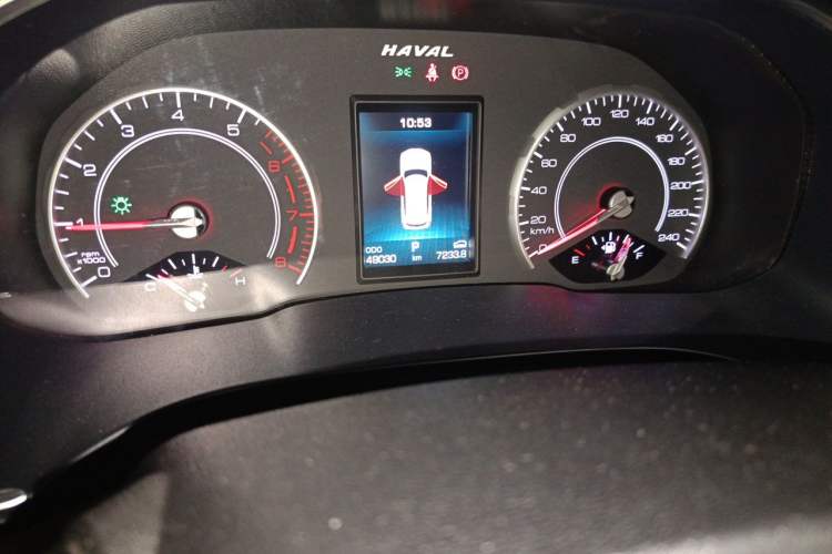 Used Haval H6 2021 2.0 GDIT Automatic Champion Edition Odometer Close Up