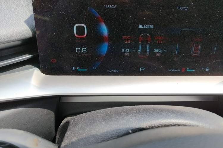 Used Haval H6 2021 3rd Generation 1.5T Automatic Two-Wheel Drive Pro Odometer Close Up