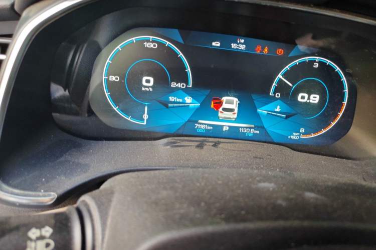 Used Haval H6 2021 1.5 GDIT Automatic Luxury Edition Odometer Close Up