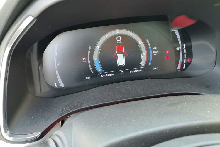 Used Haval H6 2021 National Trend Edition 1.5T Automatic Champion Version Odometer Close Up