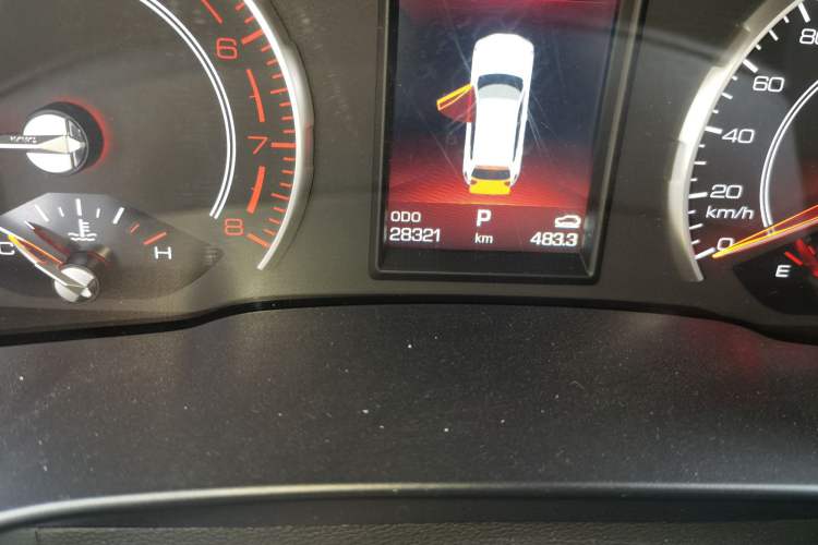Used Haval H6 2021 1.5 GDIT Automatic Champion Edition Odometer Close Up