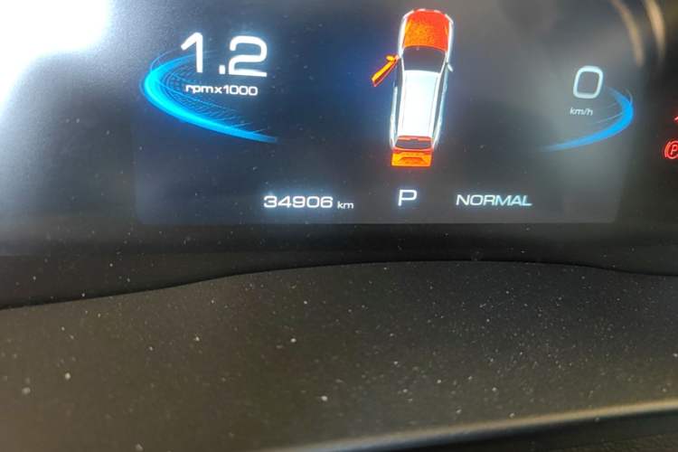 Used Haval H6 2021 1.5 GDIT Automatic Champion Edition Odometer Close Up