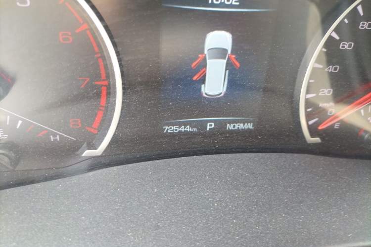 Used Haval H6 2021 National Trend Edition 1.5T Automatic Urban Version Odometer Close Up
