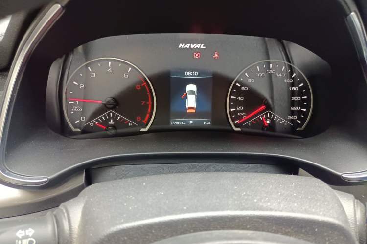Used Haval H6 2021 National Trend Edition 1.5T Automatic Urban Version Odometer Close Up