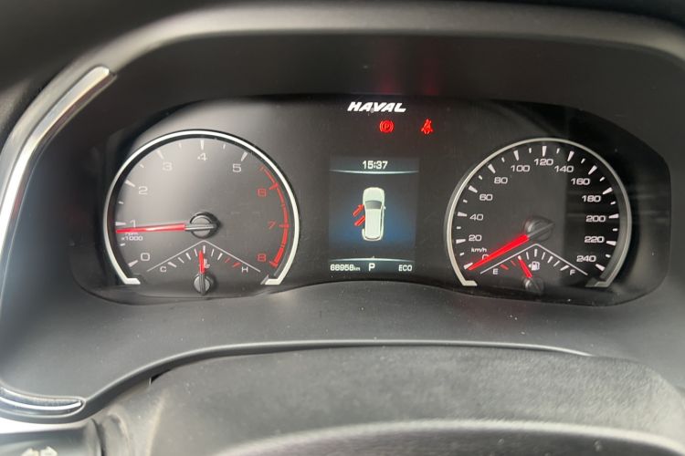 Used Haval H6 2021 National Trend Edition 1.5T Automatic Urban Version Odometer Close Up