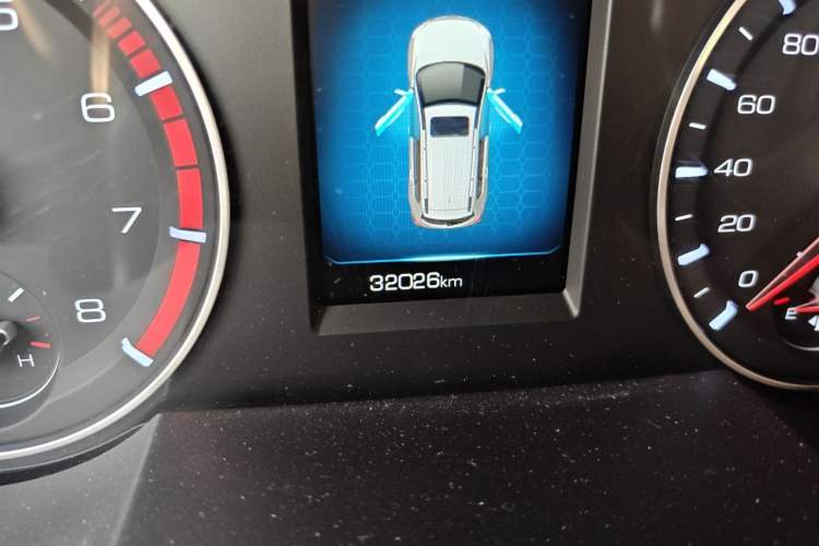Used Haval H6 2021 Sport Edition 1.5T Automatic Elite Smart Connectivity Model U-Shape Grille Odometer Close Up