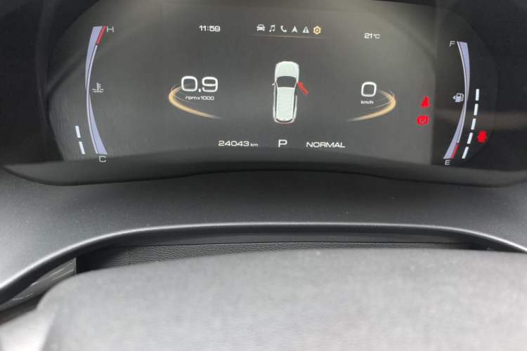 Used Haval H6 2021 National Trend Edition 1.5T Automatic Champion Version Odometer Close Up
