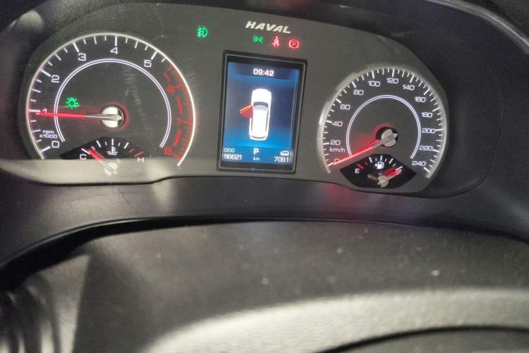 Used Haval H6 2021 1.5T Automatic Champion Edition Odometer Close Up