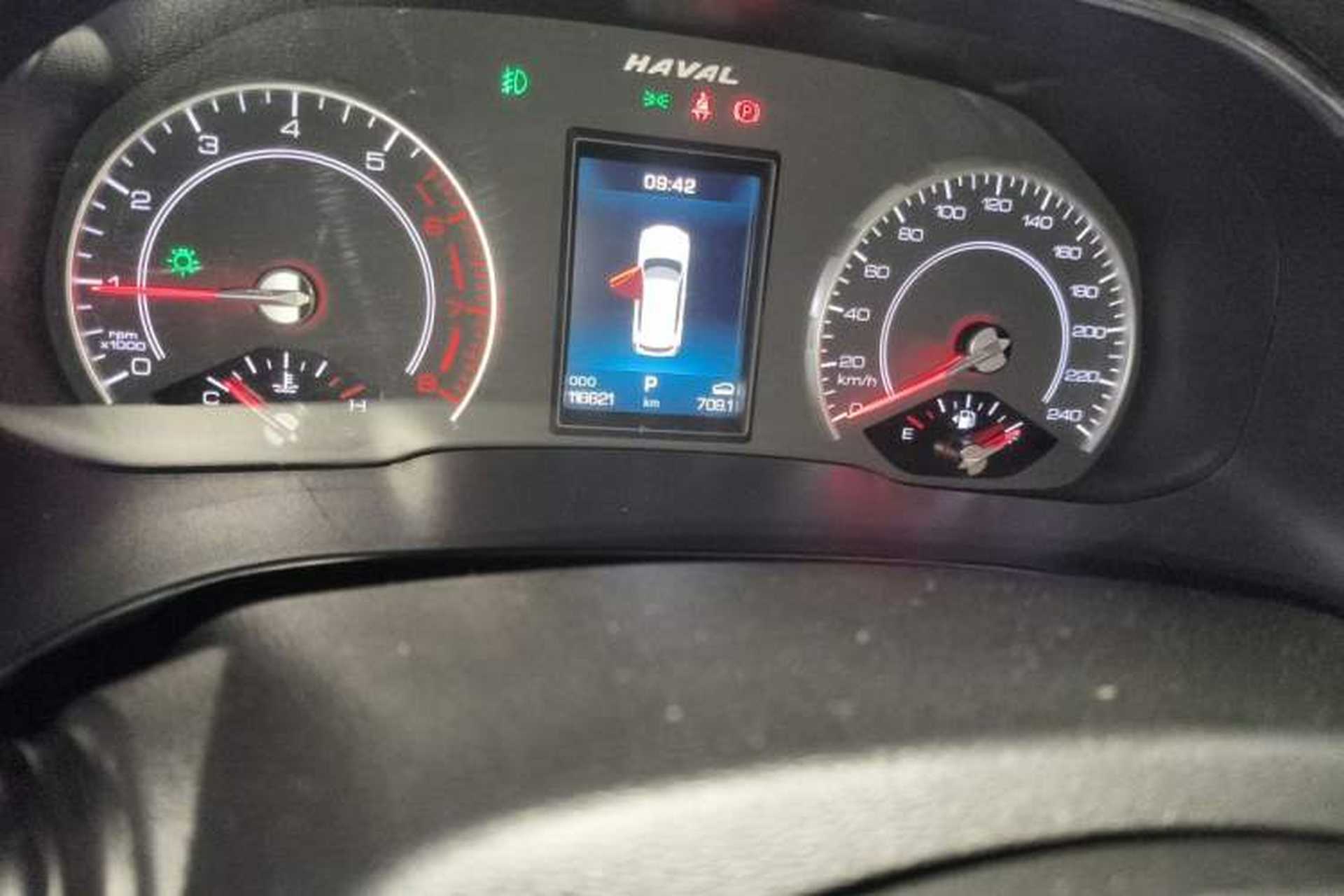 Used Haval H6 2021 1.5T Automatic Champion Edition Odometer Close Up