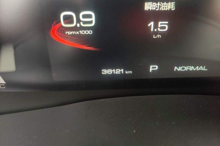 Used Haval H6 2021 China Trend Edition 1.5 GDIT Automatic Champion Version Odometer Close Up