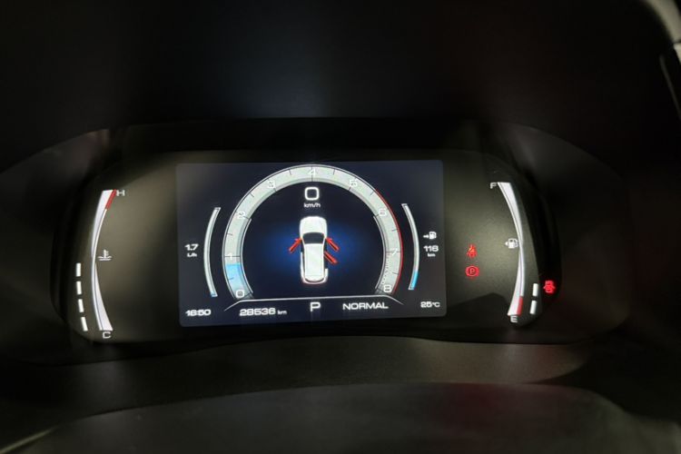 Used Haval H6 2021 National Trend Edition 1.5T Automatic Champion Version Odometer Close Up