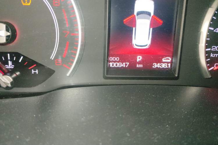 Used Haval H6 2021 1.5T Automatic Champion Edition Odometer Close Up
