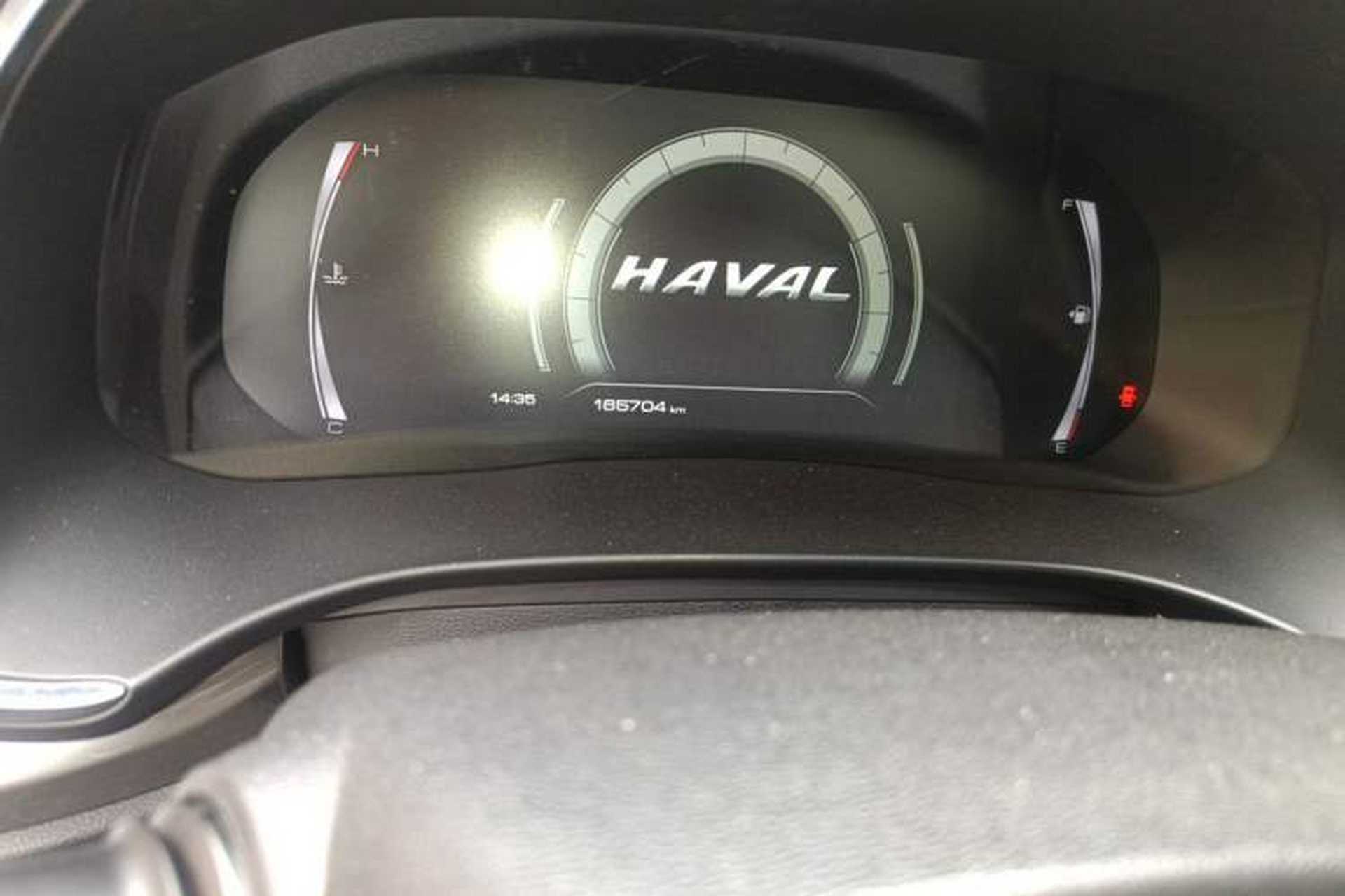 Used Haval H6 2021 National Trend Edition 2.0 GDIT Automatic Champion Version Odometer Close Up