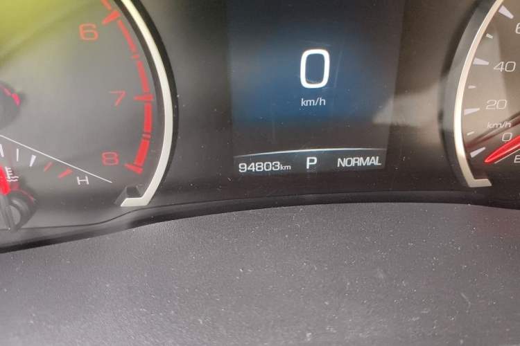 Used Haval H6 2021 National Trend Edition 1.5T Automatic Urban Version Odometer Close Up