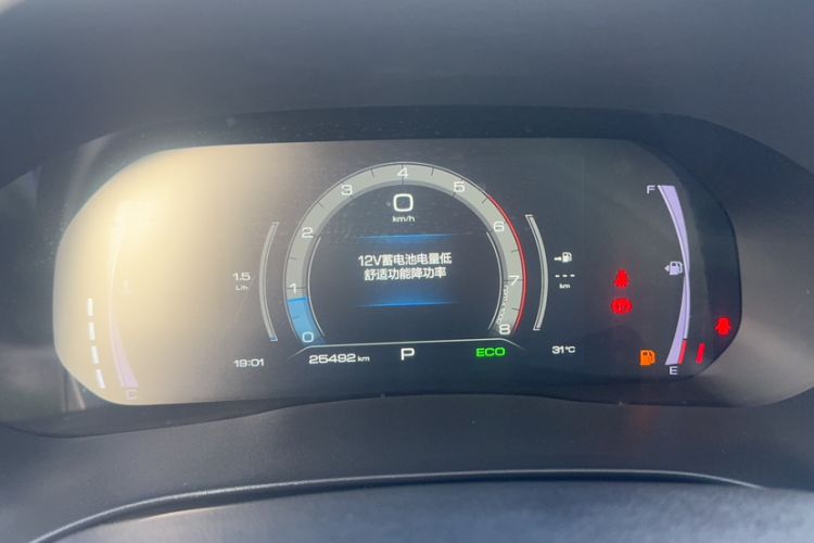 Used Haval H6 2021 National Trend Edition 1.5T Automatic Champion Version Odometer Close Up