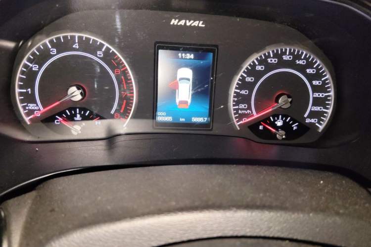 Used Haval H6 2021 1.5T Automatic Urban Edition Odometer Close Up
